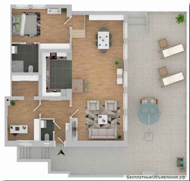 Шикарные квартиры в прекрасном районе