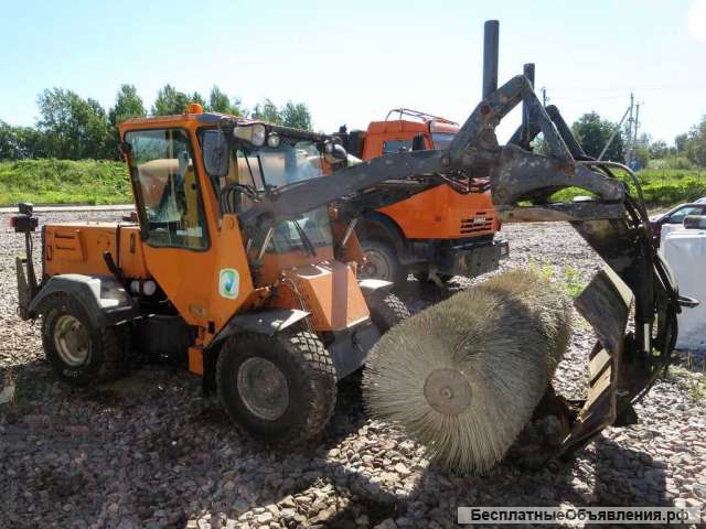 Коммунальная Wille 455, 2007 г, щетка + ковш