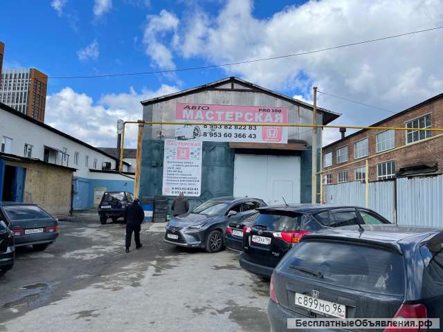 Помещение автосервис Екатеринбург Вокзальный Выездной 3 в