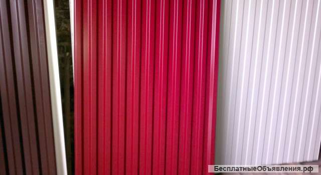 Профлист оценкованный, крашенный