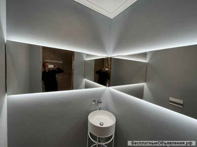 Изготовление и монтаж зеркал