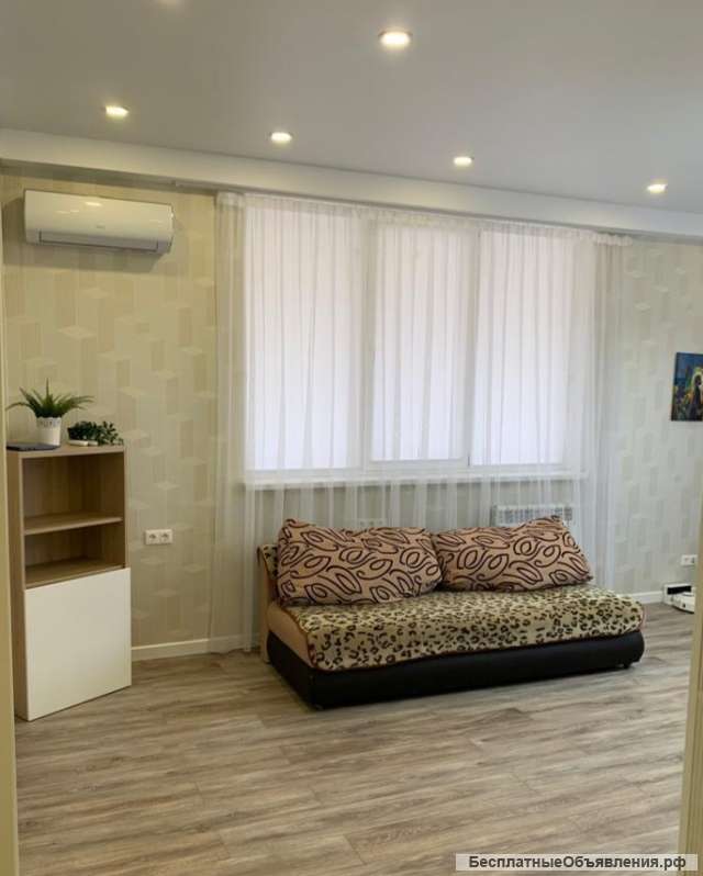 Студия в Адлере с ремонтом и мебелью