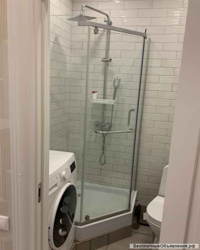 Студия в Адлере с ремонтом и мебелью