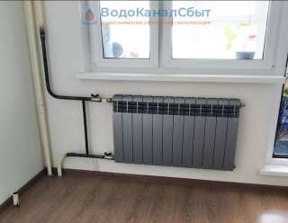 Замена радиаторов отопления в квартире в Москве