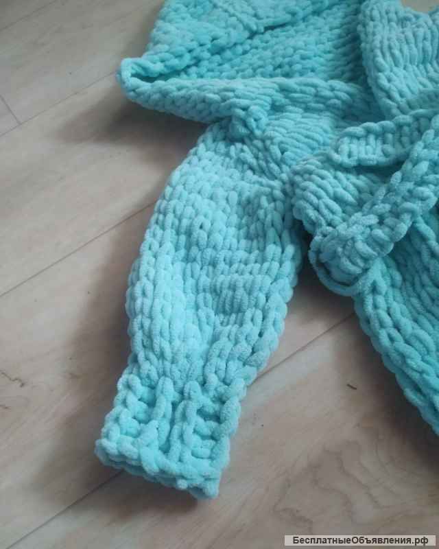 Халат детский плюшевый