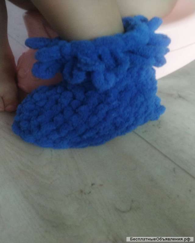 Угги плюшевые