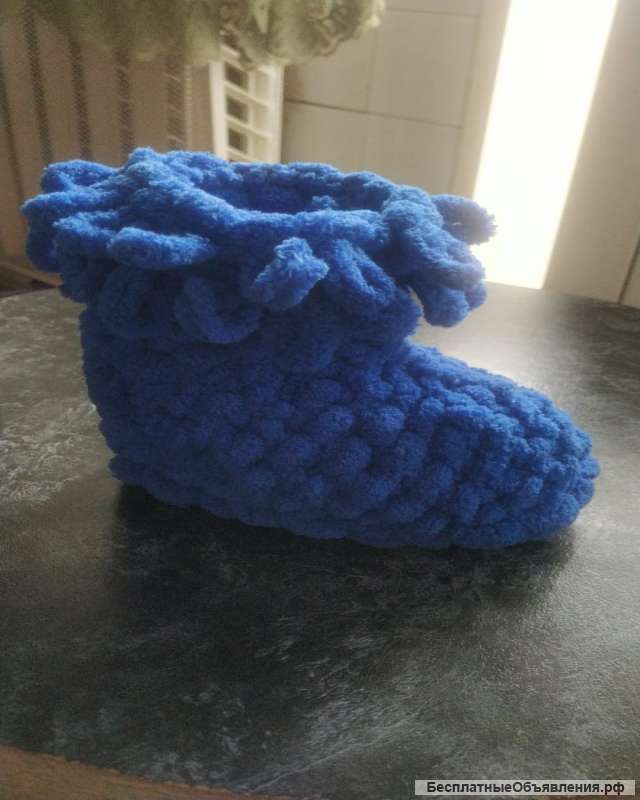 Угги плюшевые