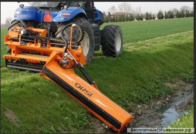 Косилка мульчер кусторез боковая ротороная для трактора со смещением Farmer 207