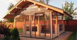 Остекление мягкими окнами