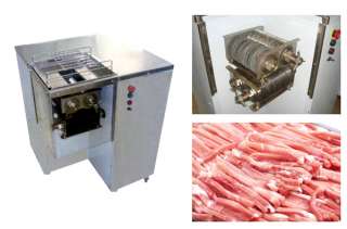 Машина для нарезки мяса на полосками