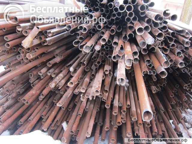 Труба металлическая б/у диаметром 57 мм и 38 мм