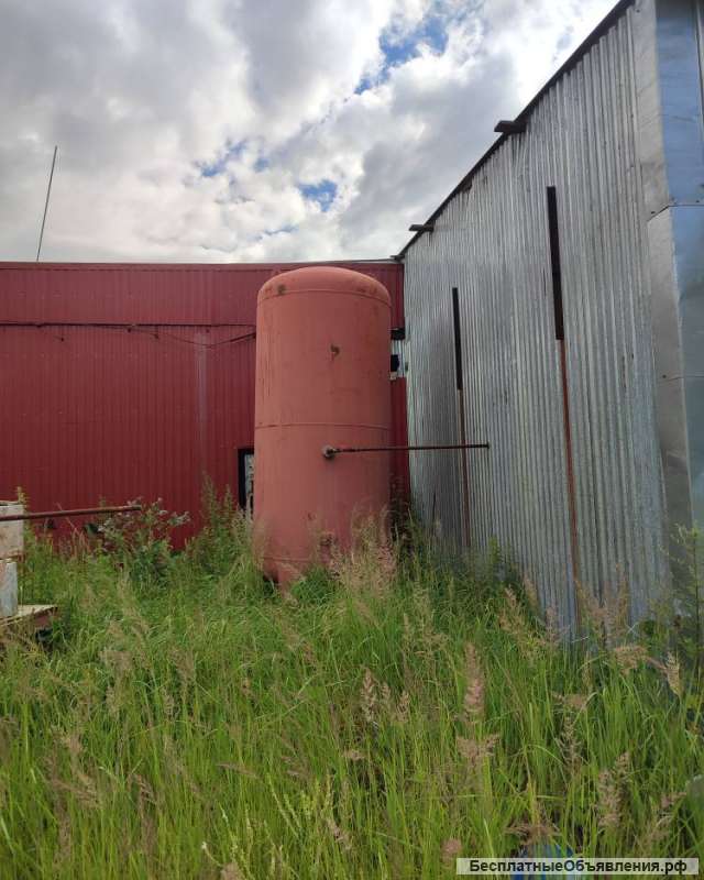 Вертикальный ресивер объёмом 5 кубов