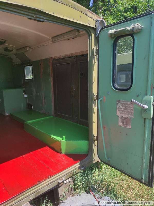 Вагончик кунг демонтируемый с автомобиля Зил 131