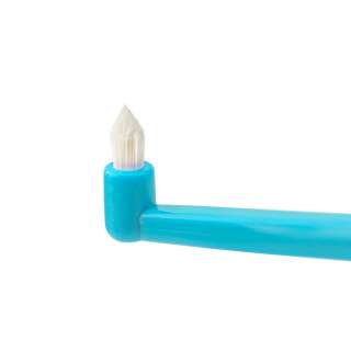 Зубная щетка Revyline interspace, монопучковая (голубая), для брекетов
