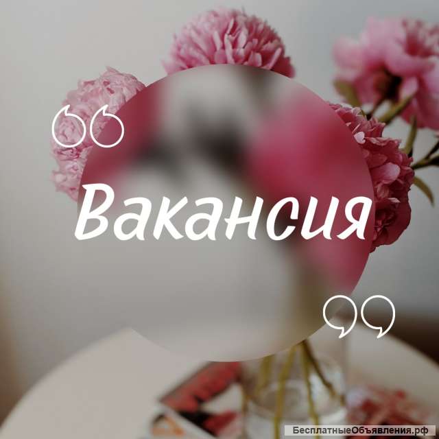 Вакансия ассистент менеджера