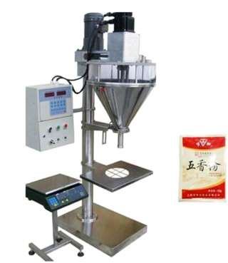 Машина для упаковки порошкообразных в пакетах четырехстороннего запечатывания