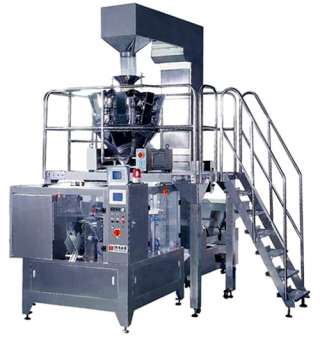 Станок для упаковки конфеты в пакетах с клипсой