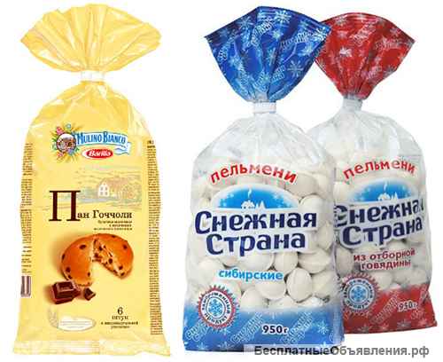 Станок для упаковки конфеты в пакетах с клипсой