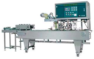 Оборудование для упаковки полужидкое в пластиковых стаканчиках