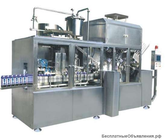 Машина для упаковки жидкое в бумажных кассетах
