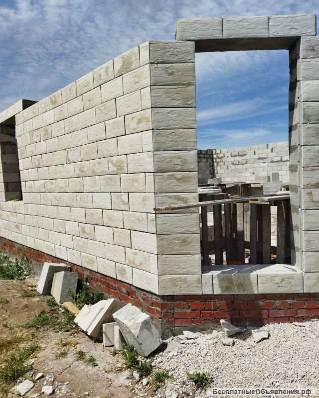 Газоблок стеновой газобетонные блоки с облицовкой