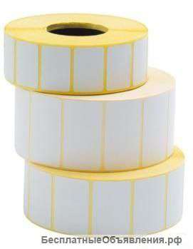 Этикетки для маркировки товара 43x25, Полуглянец