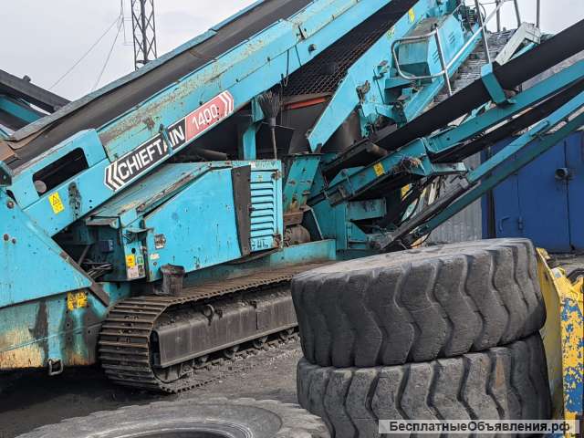 Грохот terex chieftaun 1400