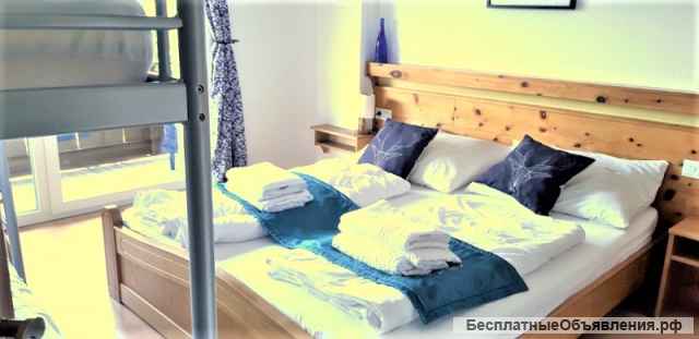 Oтличный пансион в нескольких сотнях метров от семейного курорта