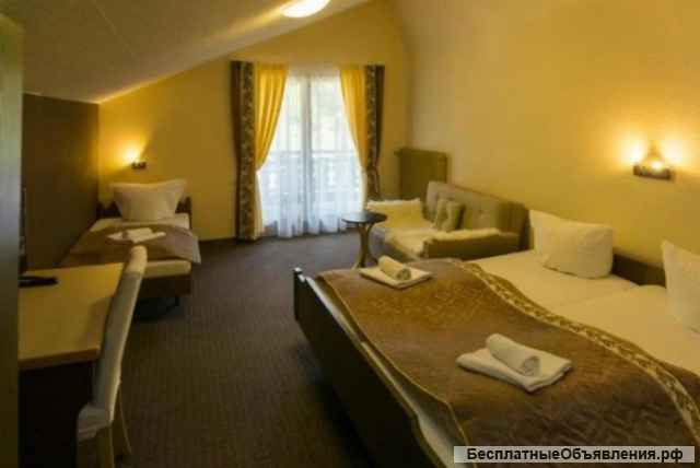 Oтель в загородном стиле в тихом месте