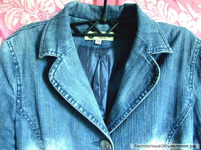 Куртка джинсовая р44-46