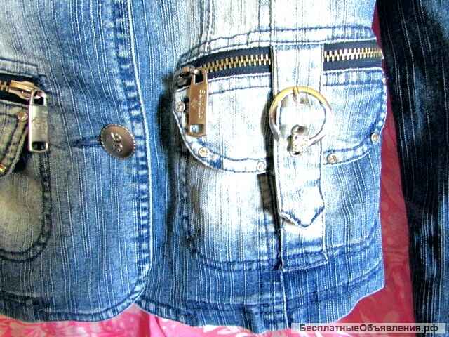 Куртка джинсовая р44-46