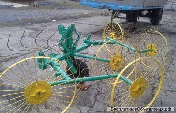 Грабли-ворошилки ГВВ-4М (4, 5 колёс) складные