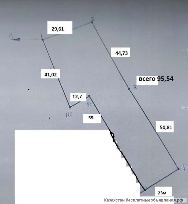 Участок для строительства или бизнеса в Алматы