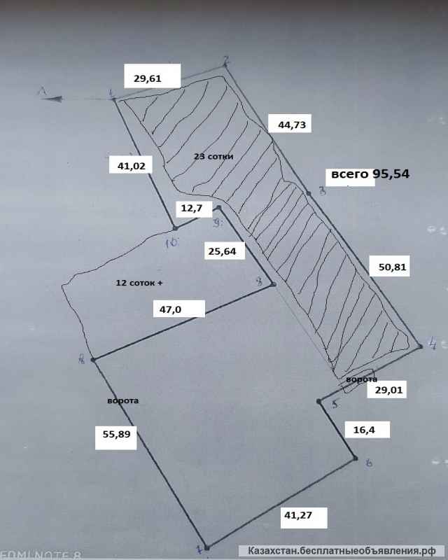 Участок для строительства или бизнеса в Алматы