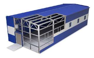 Быстровозводимые ангары и склады