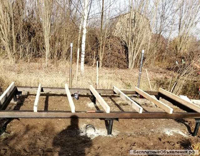 Винтовых свай и их установка (недорого)