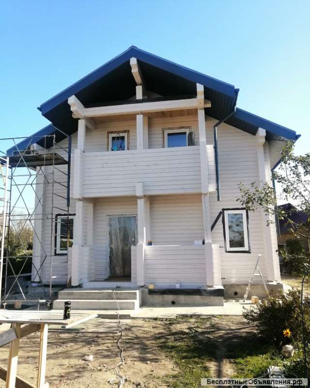 Брусовой дом под ключ (недорого)