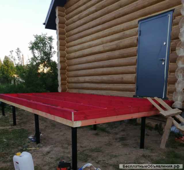 Бетонный фундамент (недорого)