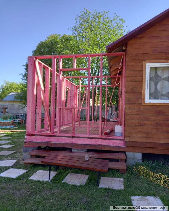 Летняя пристройка под ключ