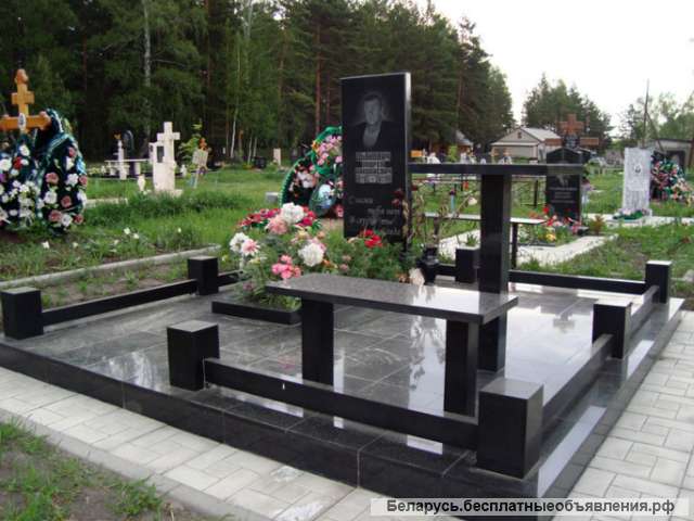 Памятник + Благоустройство-Ваза в подарок. Лида рн