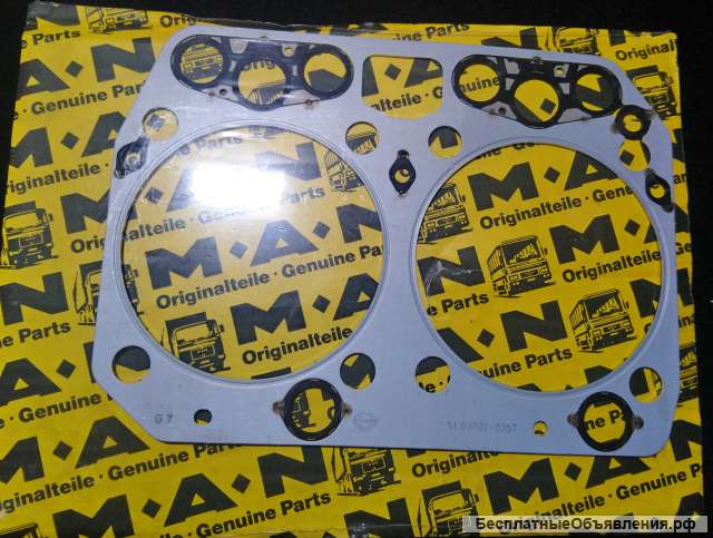 Прокладка головки цилиндра MAN Артикул 5103901-0357 Erling Germany