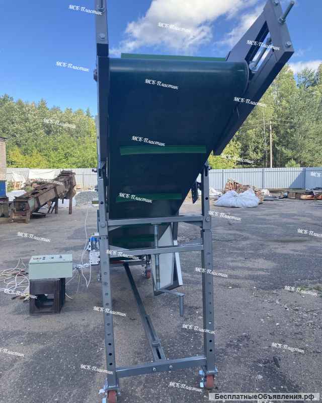 Ленточный конвейер с металлодетектором