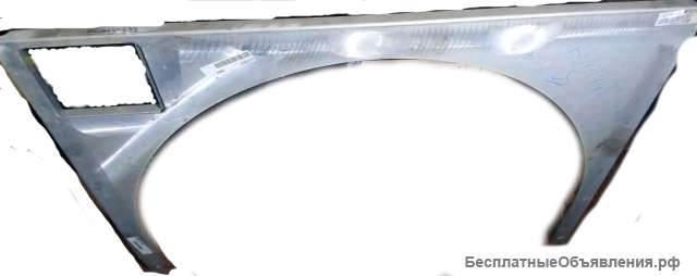 Крыло для автобуса VanHool. Маркировка Aluminium zijval T9. Артикул 643450090