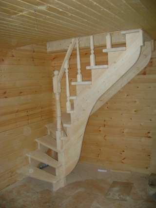 Лестницы из дерева