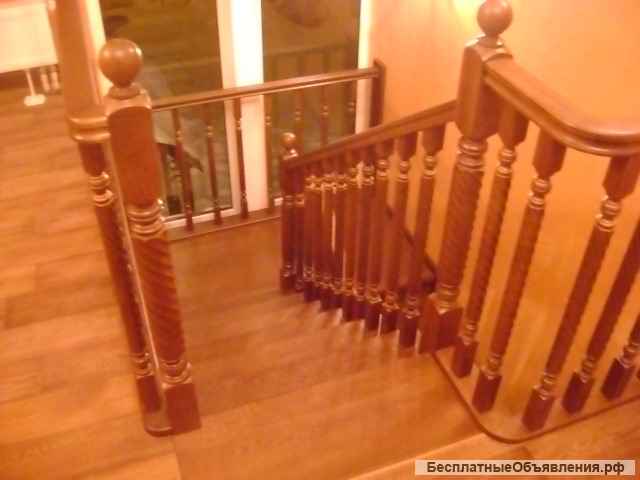 Лестницы из дерева