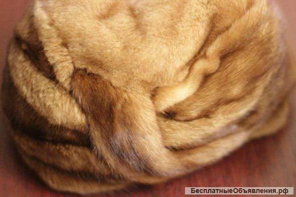 Норковую шапку