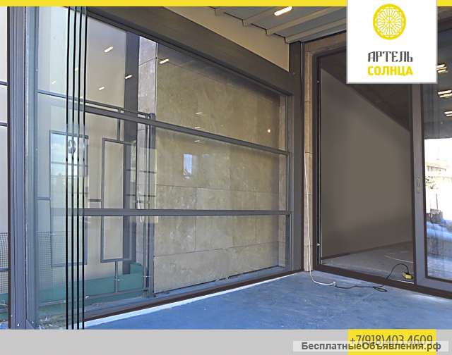 Остекление в Сочи. Гильотины и раздвижное остекление