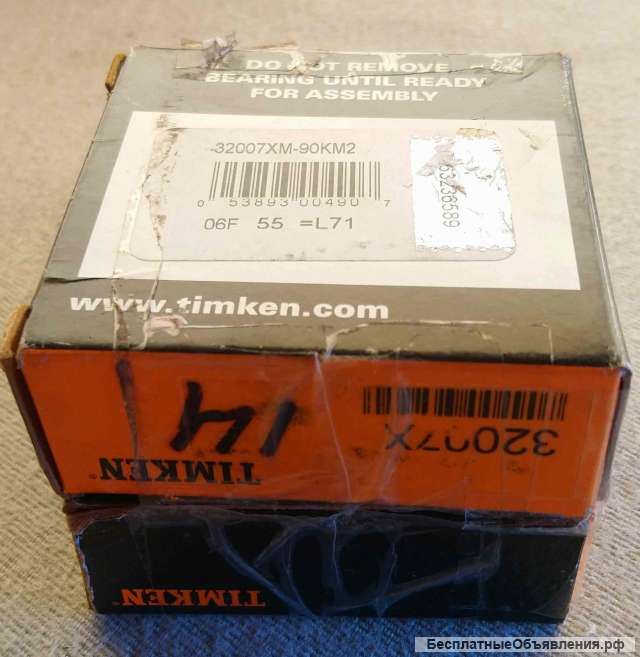 Подшипник, "Timken", заводской артикул 32007XM-90KM2