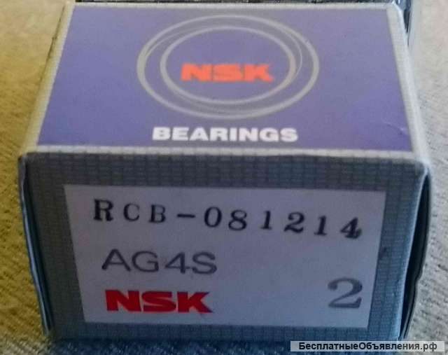Подшипник, "NSK", заводской артикул RCB081214 (AG4S)