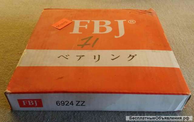 Подшипник, "FBJ", заводской артикул 6924ZZ